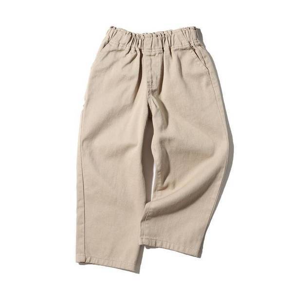 新品 THE SHOP TK(Kids) 男の子・女の子みんな穿けるシェアパンツ【撥水機能】付き ベージュ(052) 14(140cm) 定価2303円