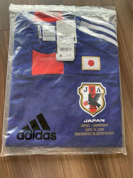 【未開封品】2010 FIFAワールドカップ 日本代表ホームユニフォーム vsカメルーン戦モデル