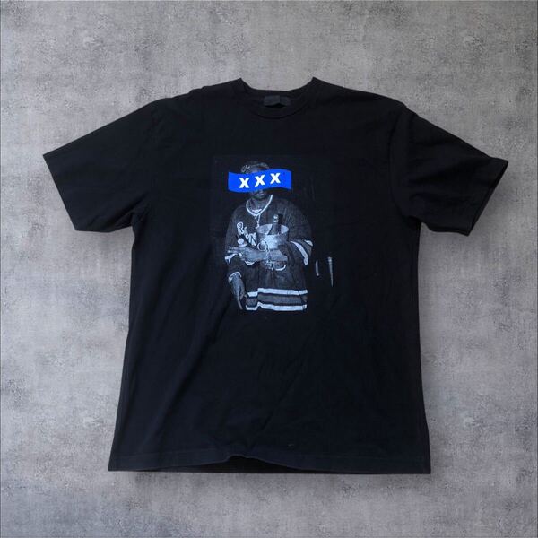 GOD SELECTION XXX ゴッドセレクション 2PAC プリントTEE L