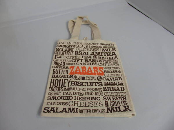 ★新品未使用★ゼイバーズ(ニューヨーク)ZEBAR’S オリジナルバッグ(トートバッグ)スモールサイズ N17