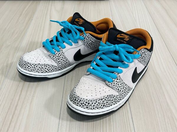 Nike SB Dunk Low Pro Electric Safari Phantom and Black【26cm】