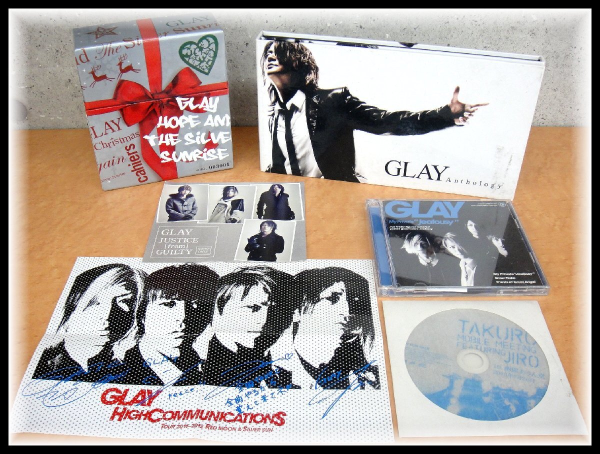 J3-2237】GLAY グッズ 大量 まとめ CD シングル アルバム