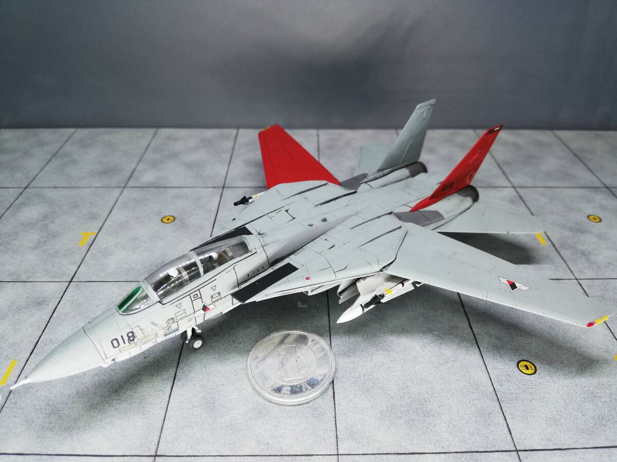 【アシェット】F14トムキャット完成品 Yahoo!オークション -「f-14トムキャット 完成品」(プラモデル