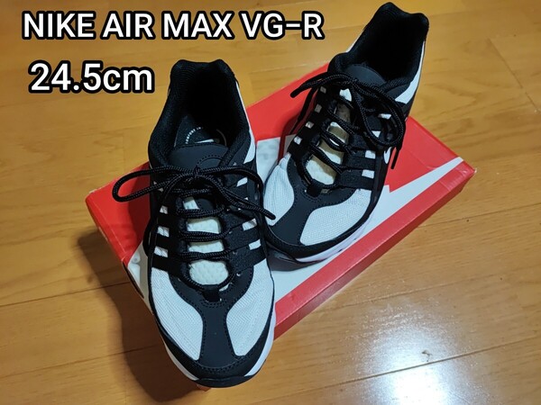 ★NIKE (ナイキ) AIR MAX VG−R 黒×白 24.5cm スニーカー ナイキ ウィメンズ エアマックス カジュアルシューズ 品番CT1730-002 ブラック★