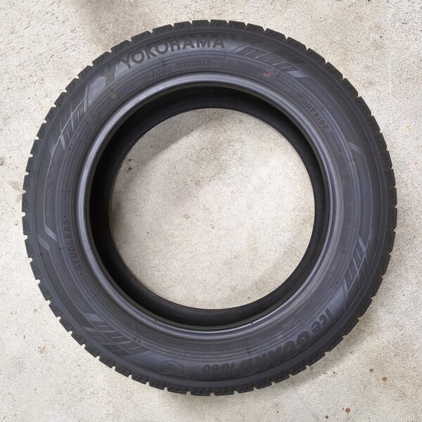 1本 スタッドレスタイヤ 2017年製 約7分山 195/60R16 ヨコハマ アイスガード iG60