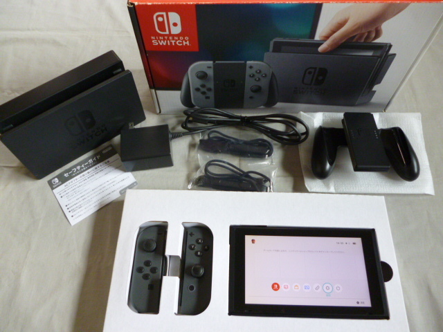 1円スタート ◎任天堂 Nintendo Switch ネオンブルー/ネオン