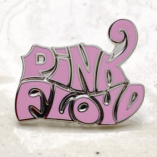 ピンク・フロイド② ロゴ PINK FLOYD シド・バレット 英国バンド◆ピンバッジ ピンズ バッチ ブローチ◆音楽 UKロック プログレ