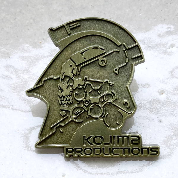 コジマプロダクション ルーデンス KOJIMA PRODUCTIONS◆ピンバッジ ピンズ バッチ ブローチ◆ゲーム 兵士