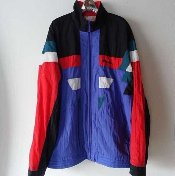 アディダス adidas ビンテージ ナイロンジャケット 80s 90s 高配色 / プーマ ナイキ