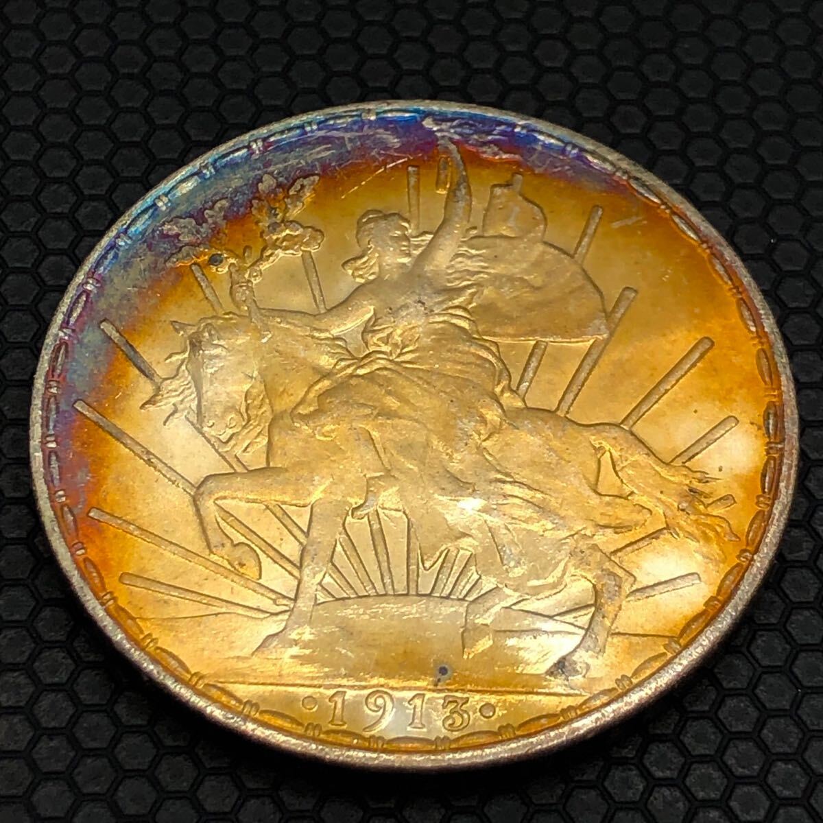 メキシコ 金貨 1ペソ 未使用 本物