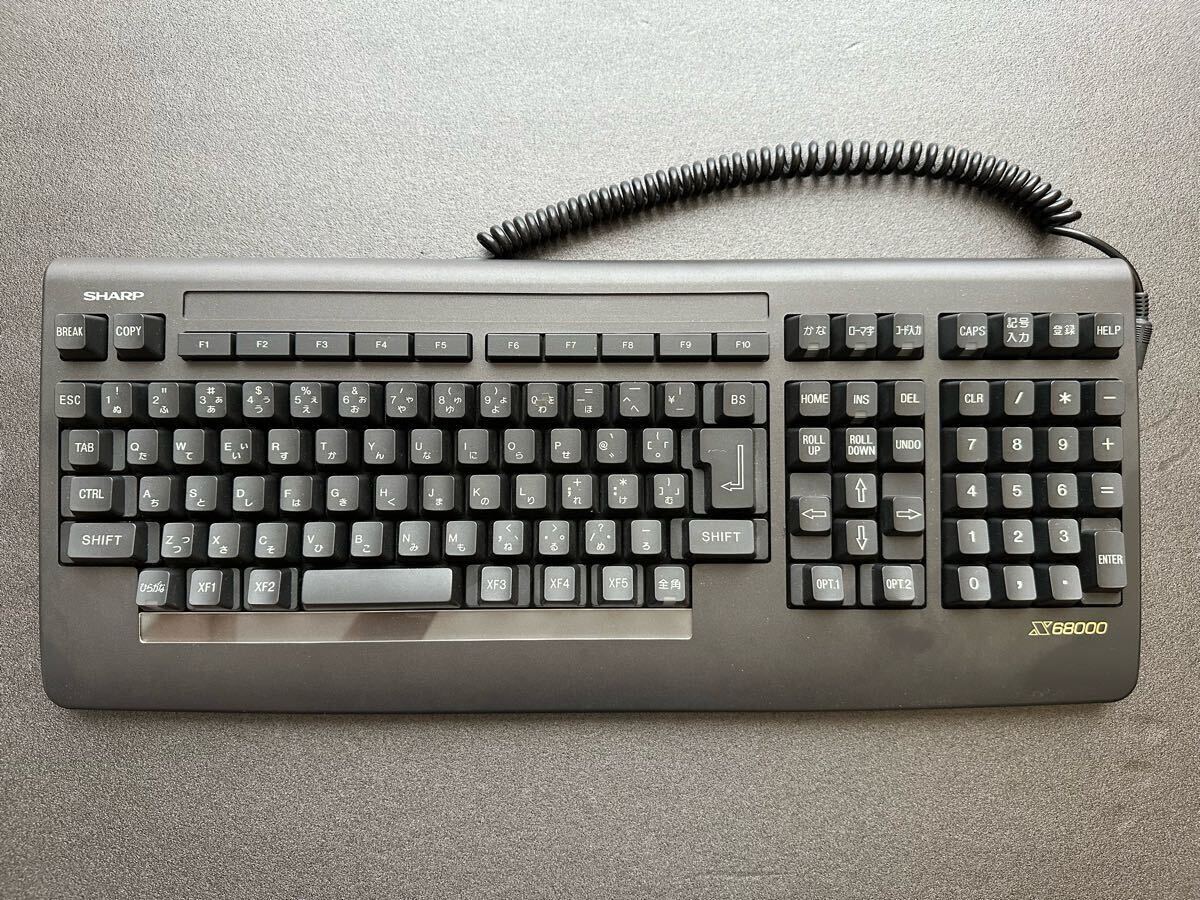 【待望★】 Yahoo!オークション -「x68000 キーボード」の落札相場・落札価格 その他