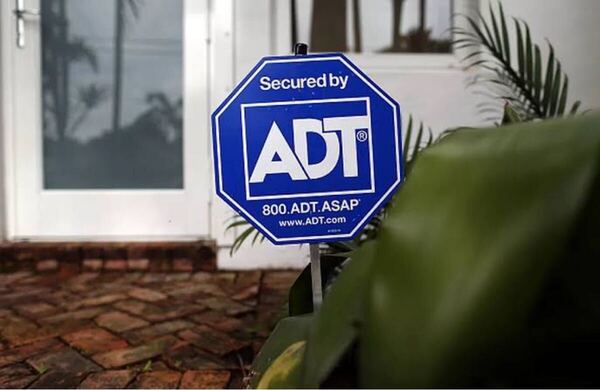 ADT SECURITY サインプレート 看板 インテリア 世田谷ベース メタルサイン セキュリティ アメリカン usdm アメリカンフェンス