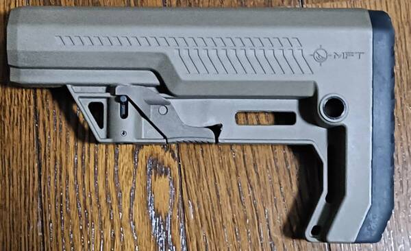 実物 MFT BATTLELINK EXTREME DUTY MINIMALIST STOCK FDE M4 ストック スコーチドダークアース
