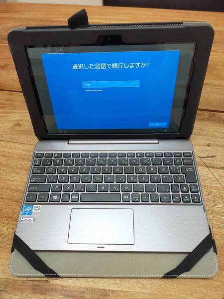 【美品】ASUS 軽量 小型 PC L203NA (11.6インチ/Celeron N3350/4GB/64GB/Webカメラ/Windows 10 Home)L203NA-FD126T スターグレー