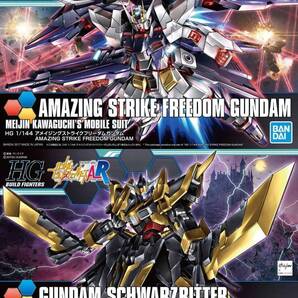 【2品セット】HG アメイジングストライクフリーダム/シュバルツリッター【新品】