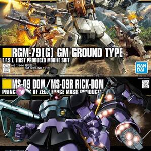 【2品セット】HGUC 陸戦型ジム/ドム リックドム【新品未開封】