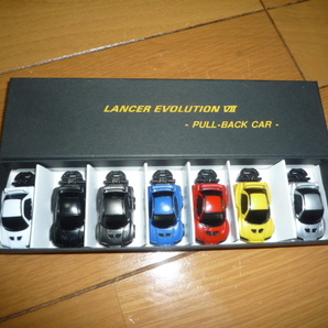 三菱自動車 ランサーエボリューション7 プルバックカー ランエボ 即決 送料無料