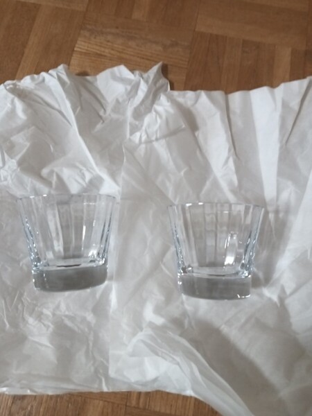 未使用品 Baccarat バカラ ミルニュイ タンブラー ロックグラス ペアセット