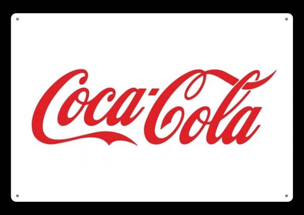 大型60cm / アメリカ看板シリーズ / お洒落 コカ・コーラ ロゴ / 新品看板 / 送料無料