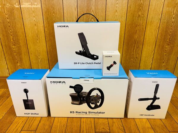 Moza Racing R5 レーシングシミュレーター ハンコン ステアリングコントローラー セット