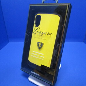 MSソリューションズ iPhone XS iPhone X ケース 耐衝撃ハイブリッドケースLEGGERA ソリッドイエロー LP-IPSHVLSYE