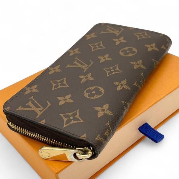 LOUIS VUITTON ルイヴィトン ジッピーウォレット 長財布 モノグラム ローズバレリーヌ 新型 ブラウン 茶 ピンクラウンドジップ ファスナー