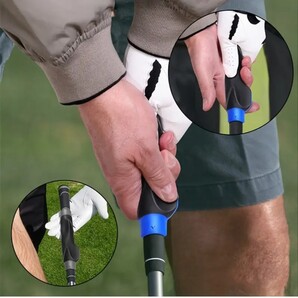 【新品・未使用】ゴルフ グリップトレーナー オレンジ