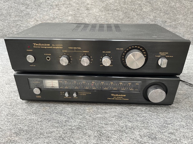 テクニクス　SU-2300 アンプ　ビンテージ テクニクス SU-2300 アンプ ビンテージ アンプ
