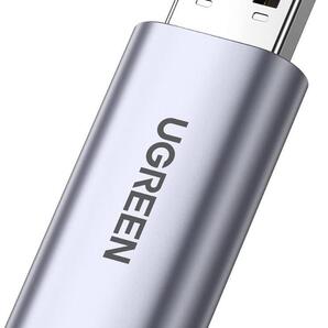 UGREEN USB イヤホンジャック 変換アダプタ 外付け サウンドカード U