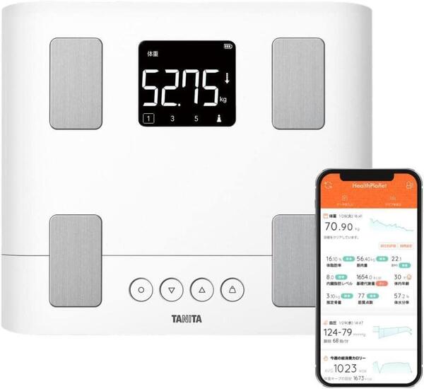 タニタ 体重計 体組成計 スマホ連動 50g単位 バックライト BC-332L
