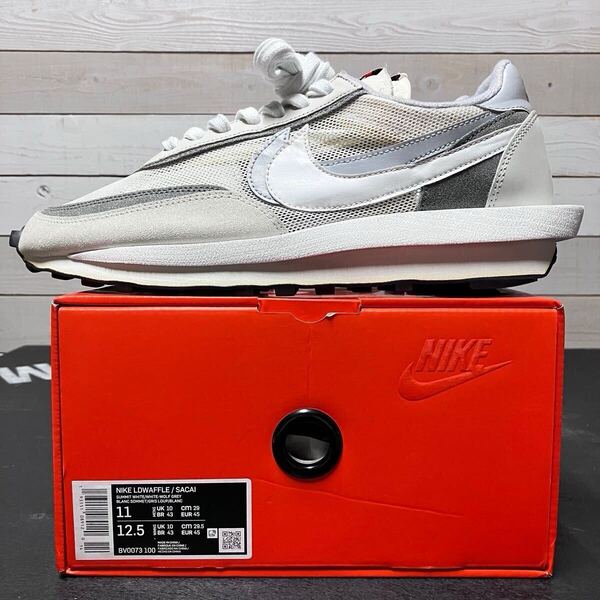 29cm NIKE LDWAFFLE SACAI BV0073-100 ナイキ LD ワッフル サカイ GREY WHITE グレー ホワイト