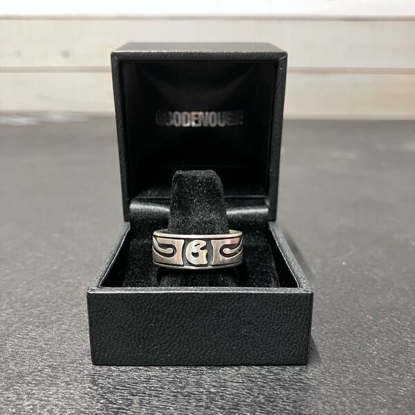SIZE 21-22号 GOODENOUGH GDEH GE SILVER RING グッドイナフ シルバー リング