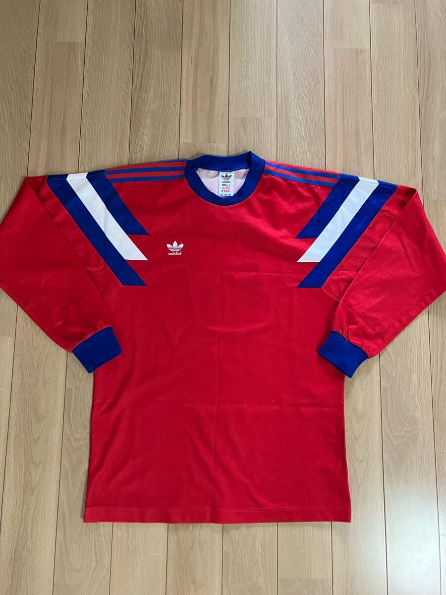 00年代 adidas アディダス ユニフォーム ゲームシャツ メンズXL