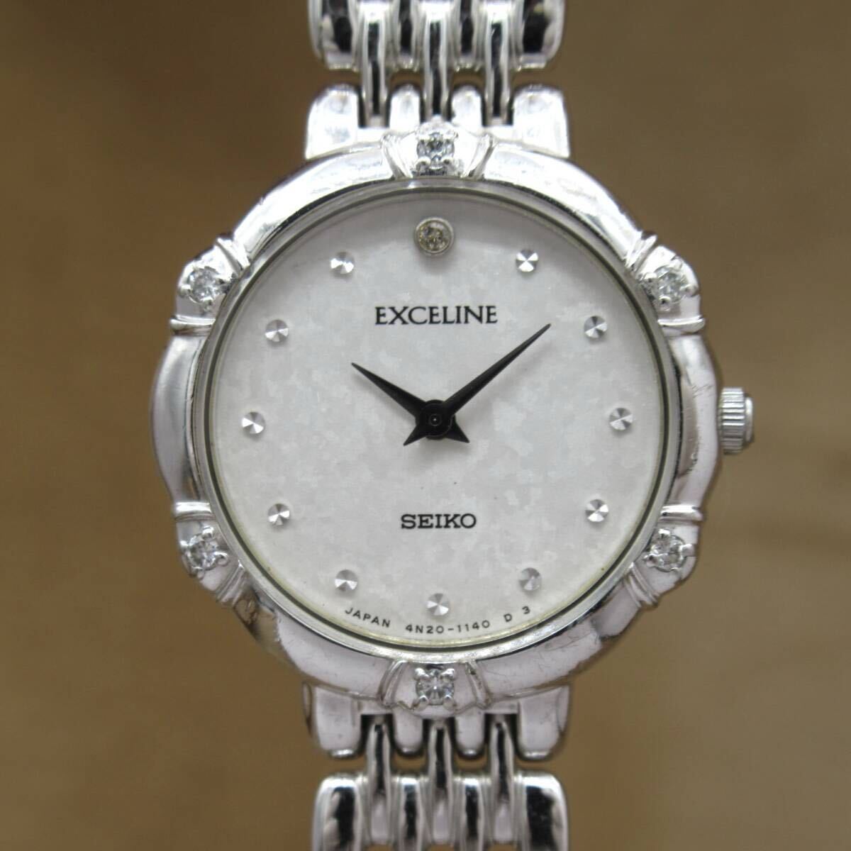 【稼働/良品】SEIKO セイコー クオーツ 4N20-5020 CREOグレー Yahoo!オークション -「seiko 4n20」(その他) (セイコー)の落札