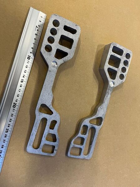 船外機取付角度調整スペーサー トランサムエッジ 角度調整プレート 左右セット