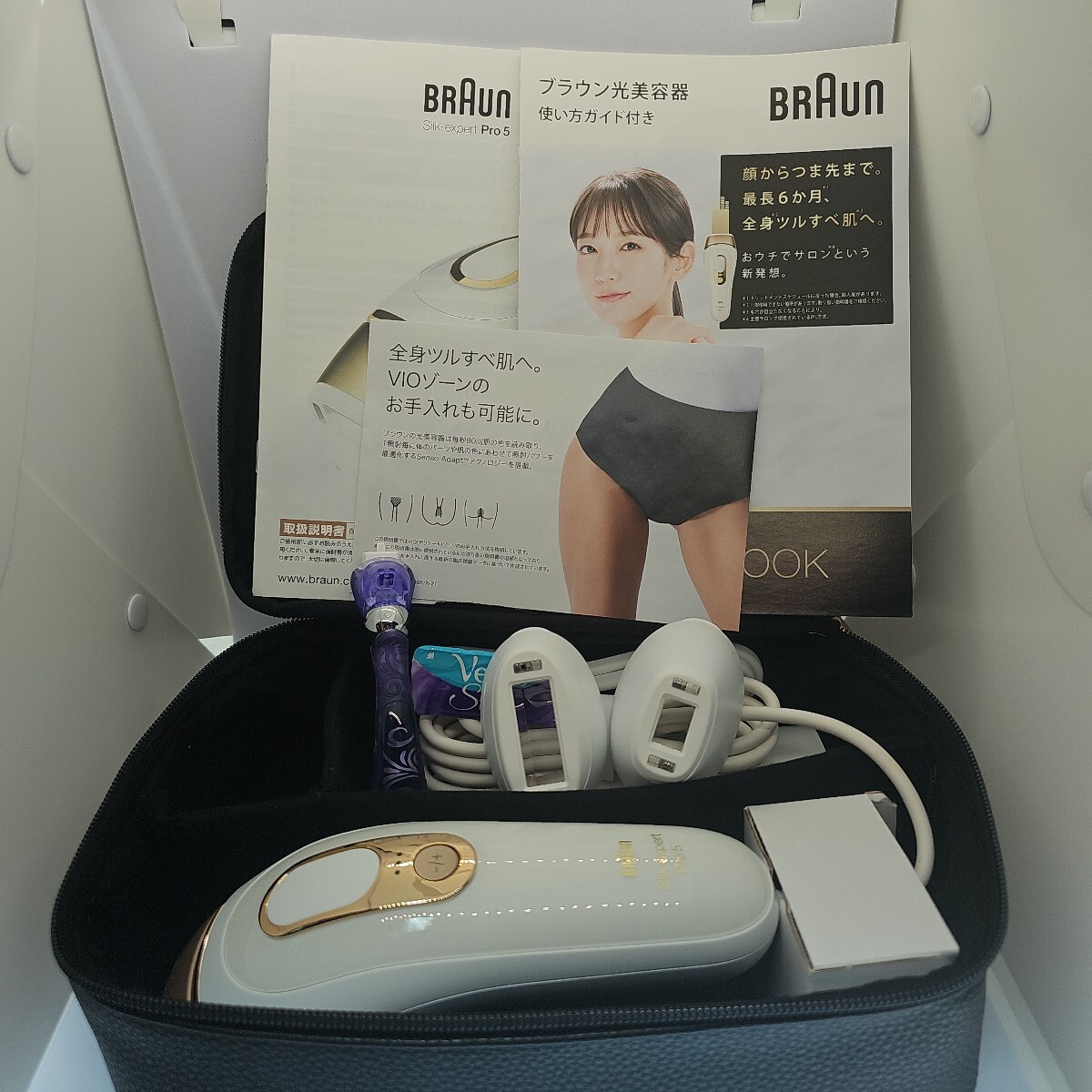 【箱無・本体未使用】BRAUN silk expert pro5 Yahoo!オークション -「ブラウン pro5」の落札相場・落札価格