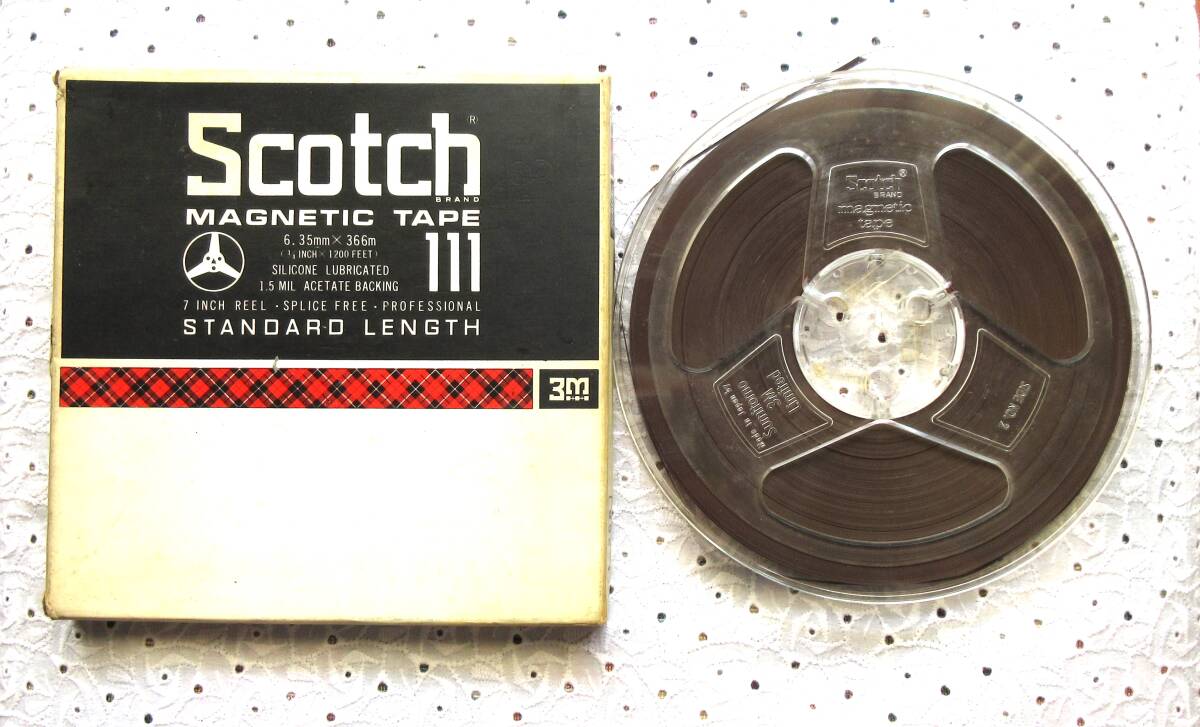Scotch スコッチ 10号オープンリールテープ 5本セット 送料無料
