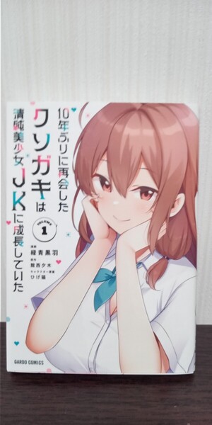 10年ぶりに再会したクソガキは清純美少女JKに成長していた 1巻(ガルドコミックス) 館西夕木/原作 緑青黒羽/漫画 初版 送料無料
