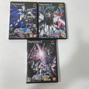 読込確認済み PS2 機動戦士ガンダムSEED 終わらない明日へ 連合vsZ.A.F.T HPLUS ソフト 3点まとめて【送料無料】AAA0001S4619/0612