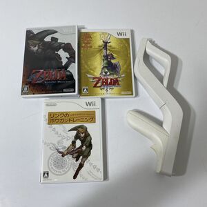 読込確認済み Wii ゼルダの伝説 スカイウォードソード リンクのボウガントレーニング等 ソフト 4点まとめて【送料無料】 AAA0001S5306/0626