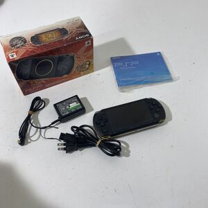 動作確認/初期化済み SONY PSP プレイステーションポータブル PSP-3000 ver.6.60 モンスターハンター3rd【送料無料】AAL0507S4446/0626