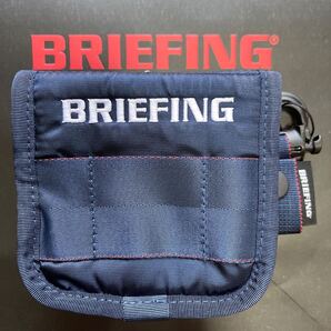 送料無料BRIEFING GOLFブリーフィングFIDLOCKマレットパターカバーECO TWILL高強力NYLON撥水性抗菌耐摩耗性グリムロックMAGNET接合Navy新品