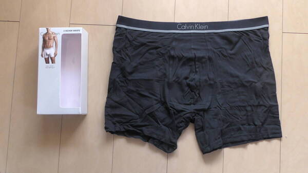 Calvin klein カルバンクライン ローライズボクサー XL(XXL) 黒 ブラック メンズインナー ボクサーパンツ 男性下着