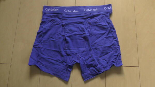 Calvin klein カルバンクライン M(L) パープル メンズインナー ボクサーパンツ 男性下着