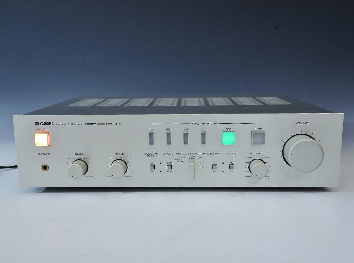 アンプ YAMAHA A-5 25 [Repairs and Maintenance] Part 2: I bought a junk YAMAHA