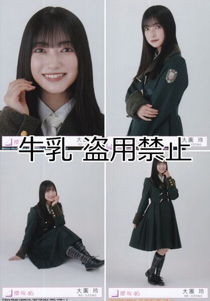 大園玲 生写真 コンプ 櫻坂46 何歳の頃に戻りたいのか?