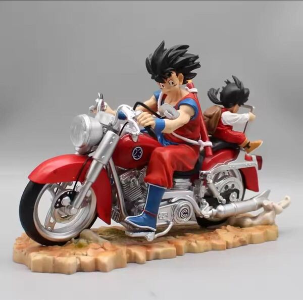 超フォロー割 ドラゴンボール 悟空と悟飯 バイク フィギュア
