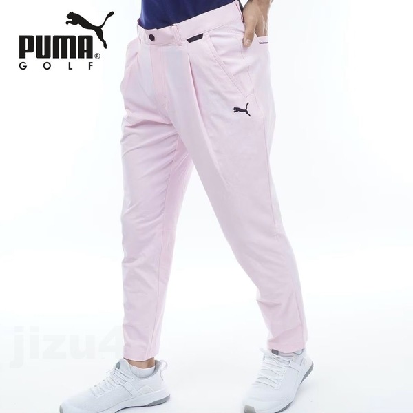 ■【S】春夏 定価13,200円 プーマ ゴルフ 4way stretch テーパードパンツ■