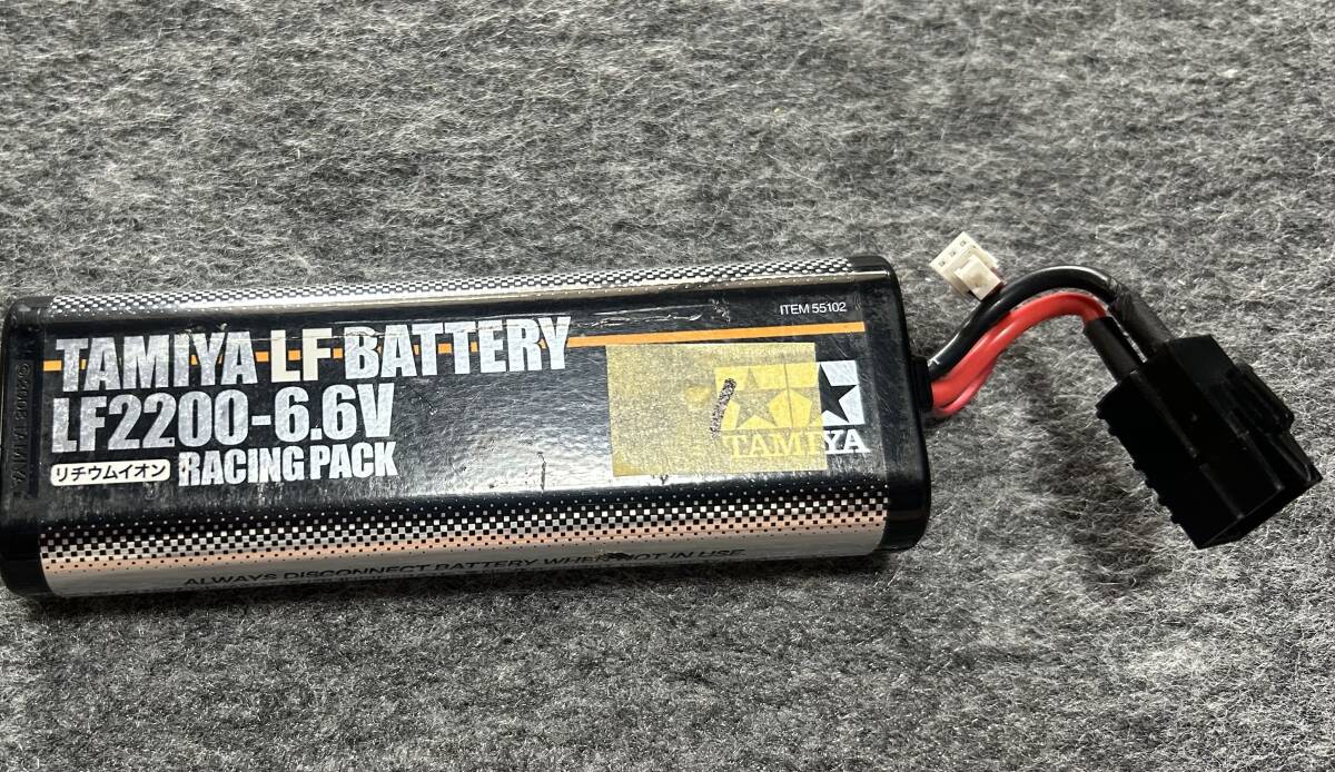 TAMIYA Battery Series LF Battery LF2200-6.6V Racing Pack