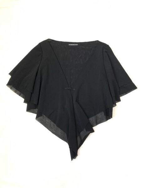 Vivienne tam ヴィヴィアンタム トップス カットソー カーディガン ボレロ 羽織 メッシュ パワーネット 黒 ブラック archive tops